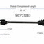 GSP North America NCV37063 CV Axle Assembly