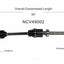 GSP North America NCV49002 CV Axle Assembly