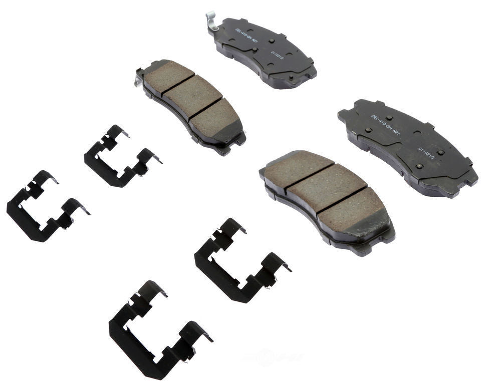 ACDelco Professional Durastop 17D1264CHF1 Disc Brake Pad Set