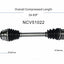 GSP North America NCV51022 CV Axle Assembly