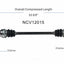 GSP North America NCV12015 CV Axle Assembly