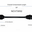 GSP North America NCV73052 CV Axle Assembly