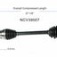 GSP North America NCV39007 CV Axle Assembly
