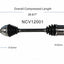 GSP North America NCV12001 CV Axle Assembly