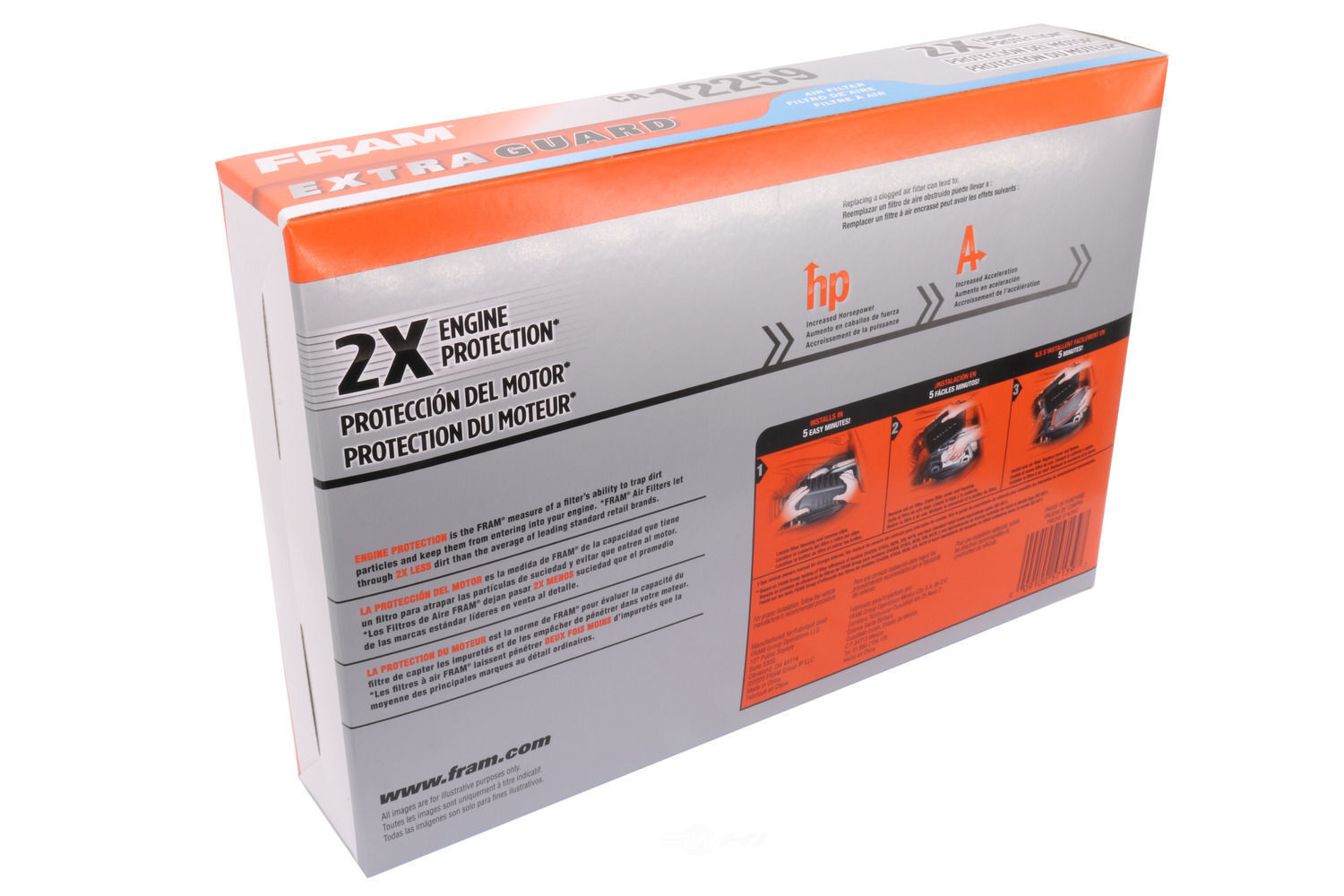 Fram CA12259 Air Filter