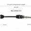 GSP North America NCV69131 CV Axle Assembly