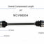 GSP North America NCV66004 CV Axle Assembly