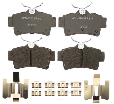 ACDelco Advantage 14D627CHF1 Disc Brake Pad Set