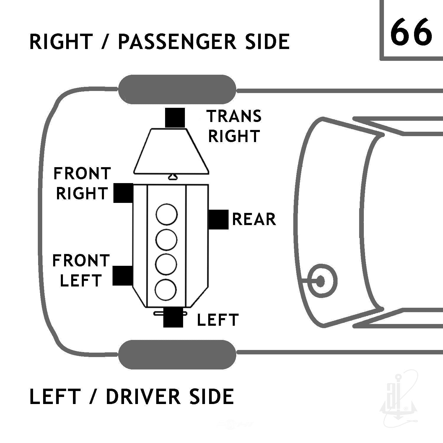Anchor 8434 Engine Mount
