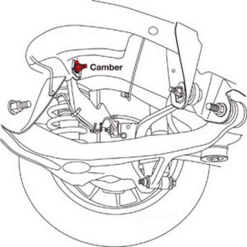 Specialty Products 82106 Suspension Eccentric Bolt Kit