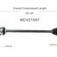 GSP North America NCV21057 CV Axle Assembly