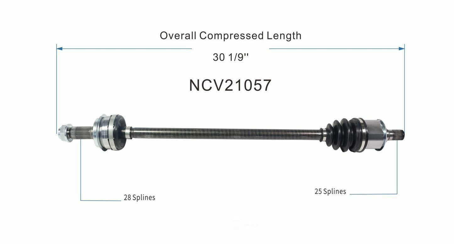 GSP North America NCV21057 CV Axle Assembly