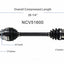 GSP North America NCV51600 CV Axle Assembly