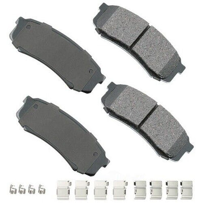 Akebono ASP606A Disc Brake Pad Set