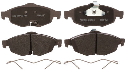 ACDelco Advantage 14D869CH Disc Brake Pad Set