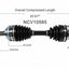 GSP North America NCV10585 CV Axle Assembly