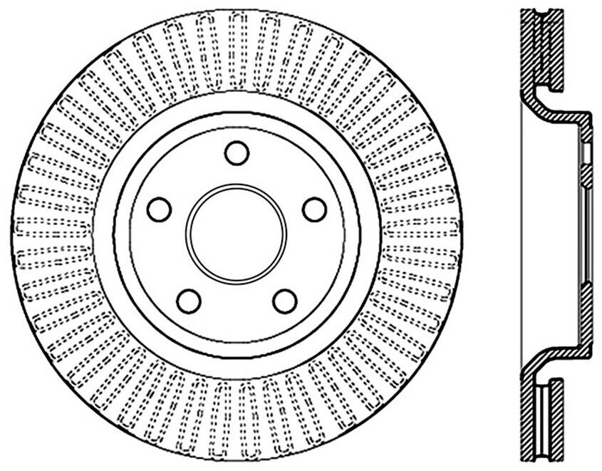 Stoptech 126.58008SL Disc Brake Rotor