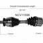 GSP North America NCV11096 CV Axle Assembly