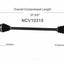GSP North America NCV10315 CV Axle Assembly