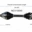 GSP North America NCV10040 CV Axle Assembly