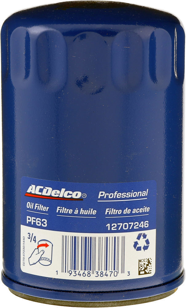 ACDelco GM Original Equipment PF63 Engine Oil Filter