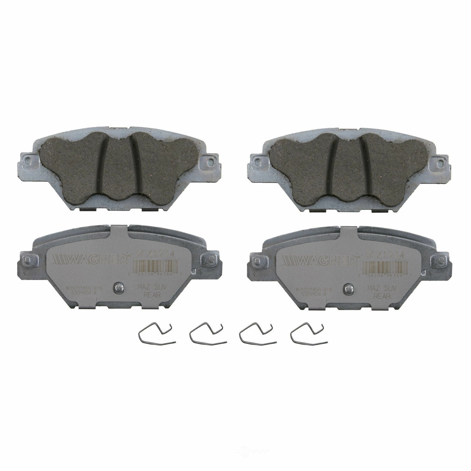 Wagner OEX1934 Disc Brake Pad Set
