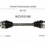 GSP North America NCV53166 CV Axle Assembly