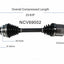 GSP North America NCV69002 CV Axle Assembly