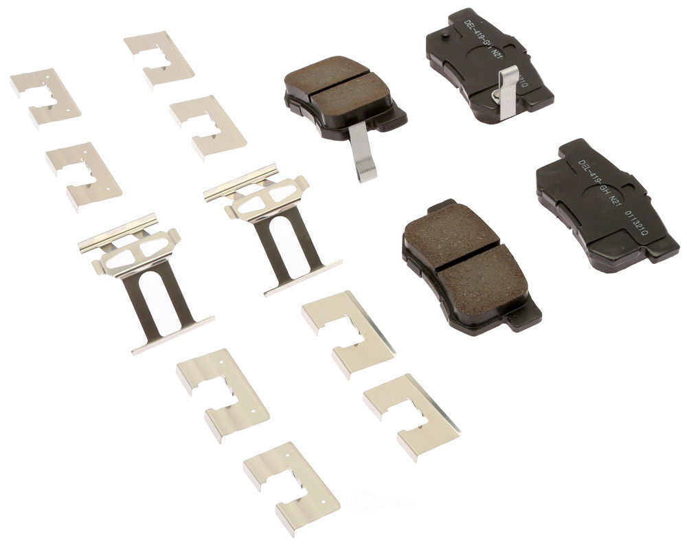 ACDelco Professional Durastop 17D536CHF1 Disc Brake Pad Set