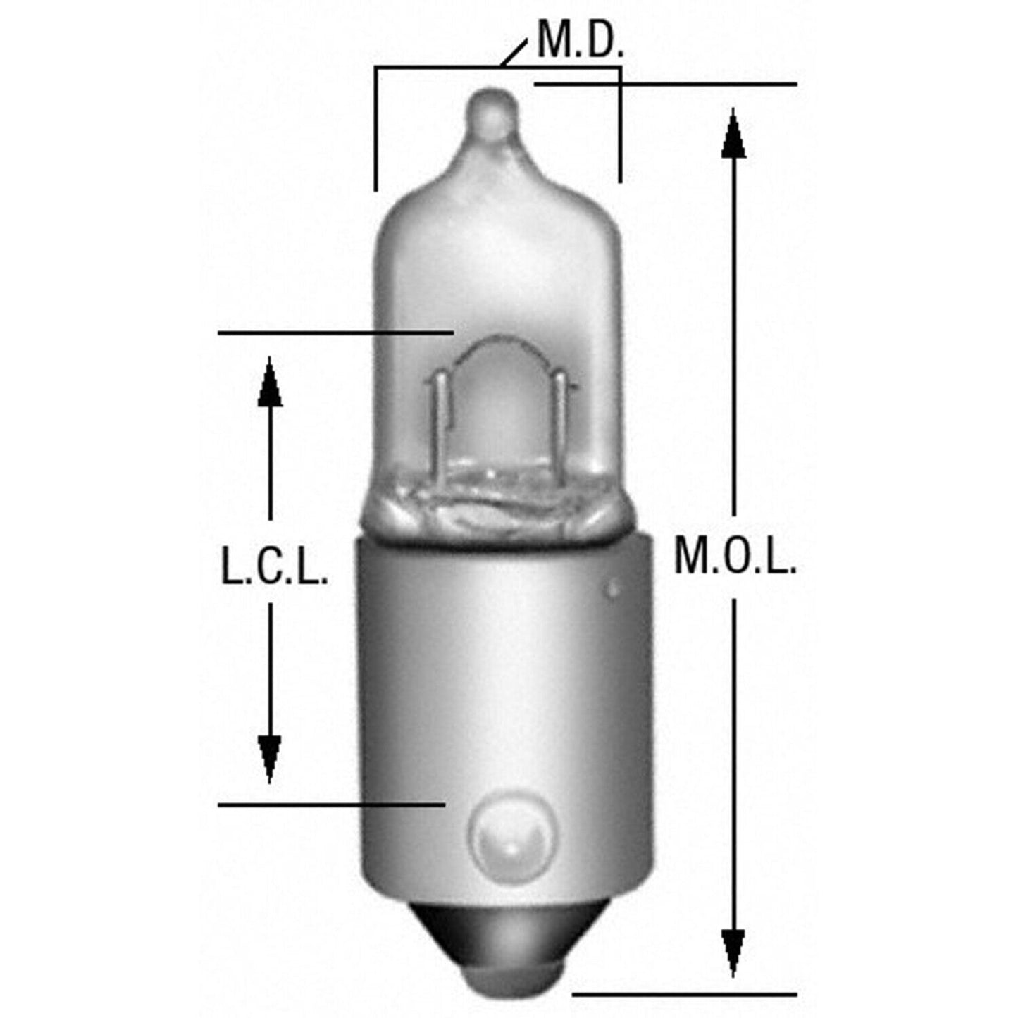 Wagner 68161 Parking Light Bulb