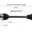 GSP North America NCV21513 CV Axle Assembly