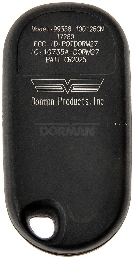 Dorman 99358 Keyless Entry Transmitter