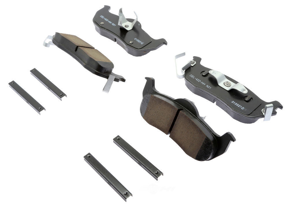 ACDelco Professional Durastop 17D1041CHF2 Disc Brake Pad Set