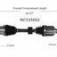 GSP North America NCV25002 CV Axle Assembly
