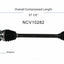GSP North America NCV10282 CV Axle Assembly