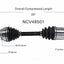 GSP North America NCV48501 CV Axle Assembly
