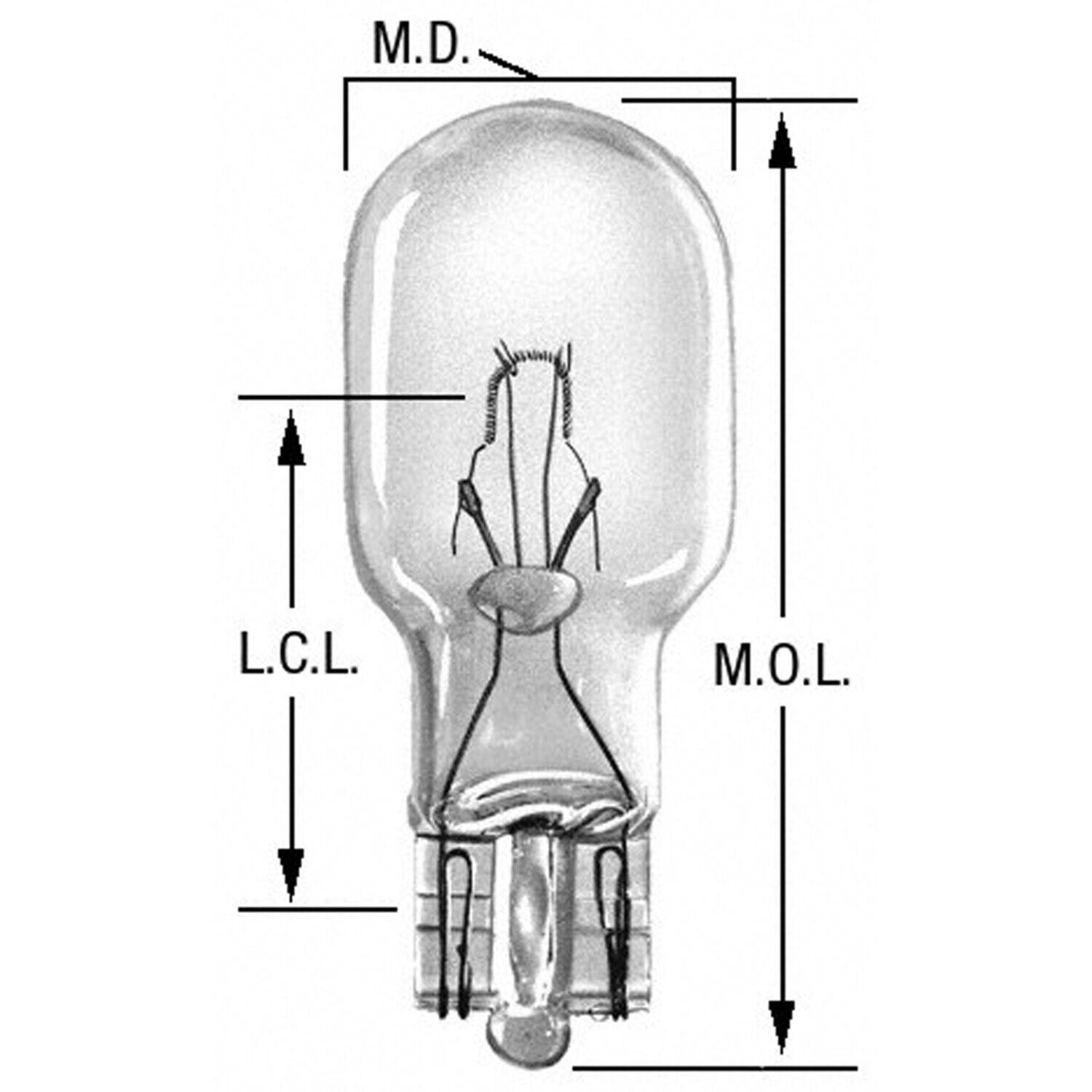 Wagner 916NA Side Marker Light Bulb