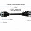 GSP North America NCV10609 CV Axle Assembly