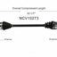 GSP North America NCV10273 CV Axle Assembly