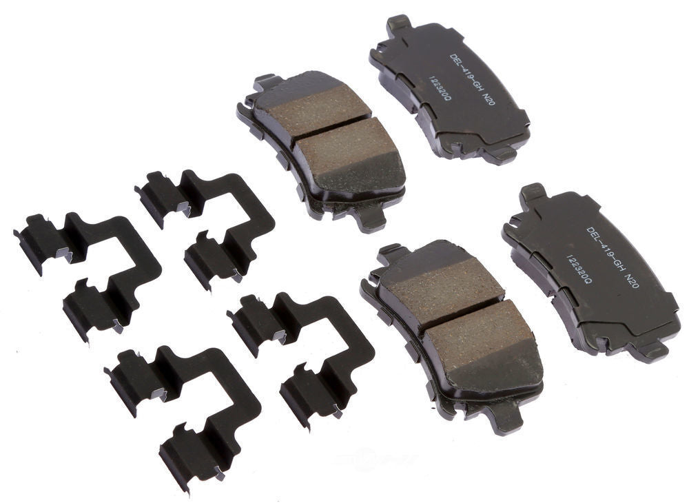 ACDelco Professional Durastop 17D1108CHF1 Disc Brake Pad Set