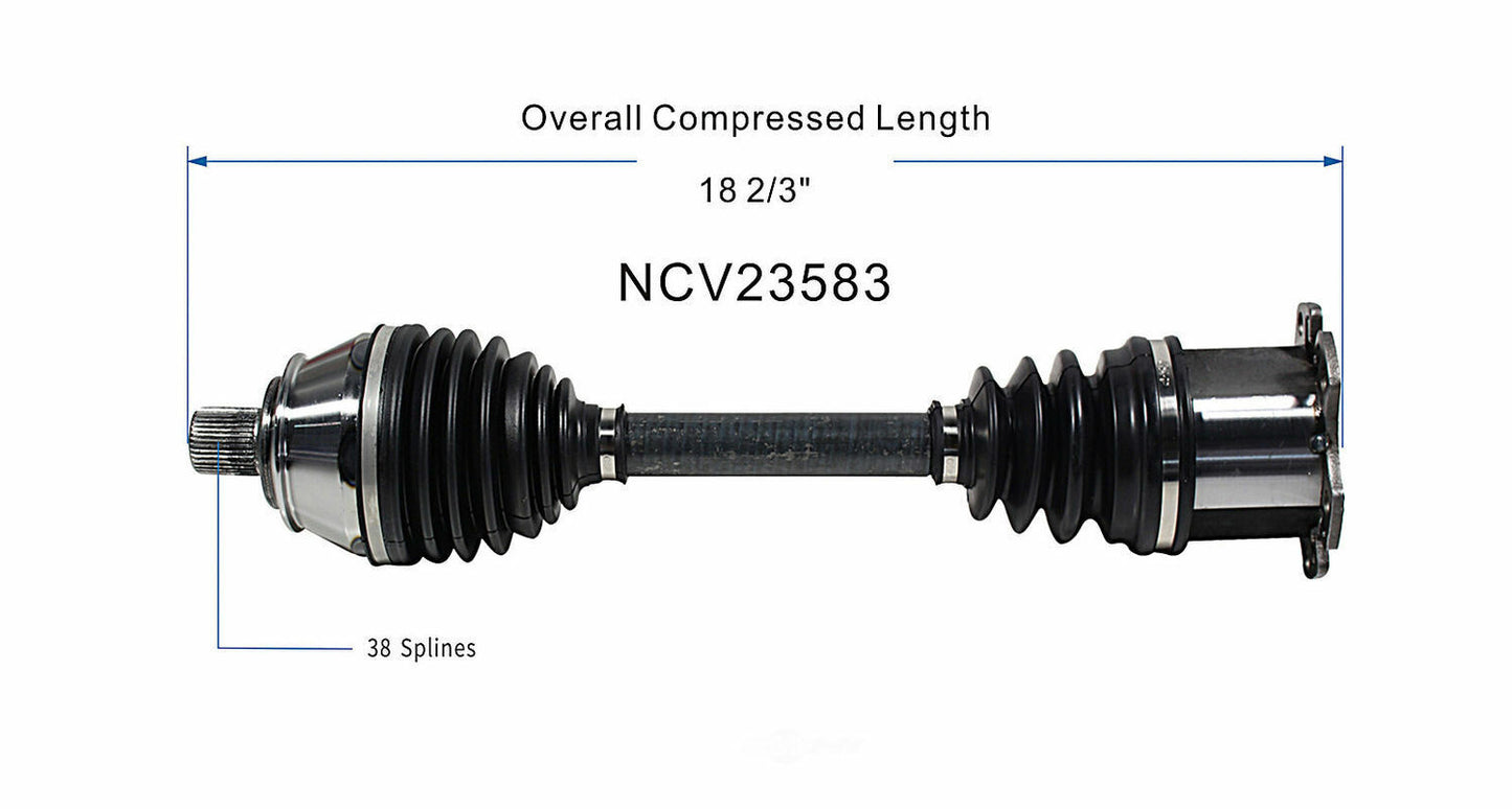 GSP North America NCV23583 CV Axle Assembly
