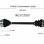 GSP North America NCV37001 CV Axle Assembly