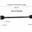 GSP North America NCV75538 CV Axle Assembly