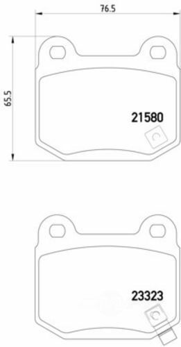 Hella-PAGID 355010691 Disc Brake Pad Set
