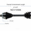 GSP North America NCV10566 CV Axle Assembly