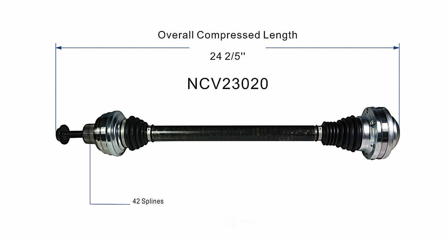 GSP North America NCV23020 CV Axle Assembly