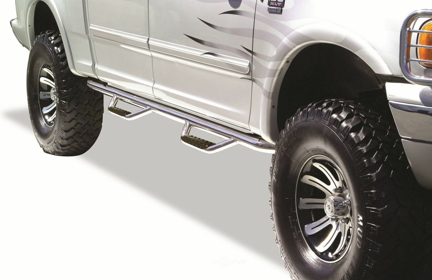 GO RHINO D24126PS Step Nerf Bar