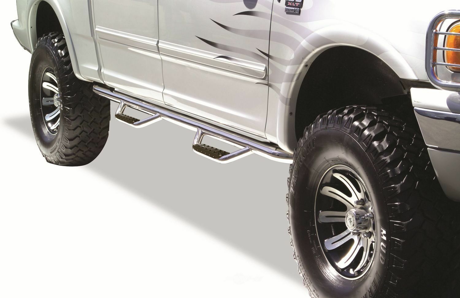 GO RHINO D24126PS Step Nerf Bar