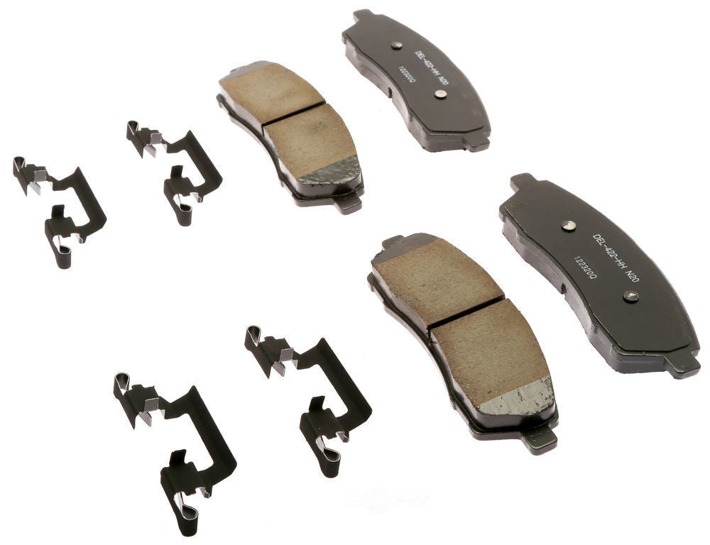 ACDelco Professional Durastop 17D757CHF2 Disc Brake Pad Set