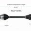 GSP North America NCV10145 CV Axle Assembly